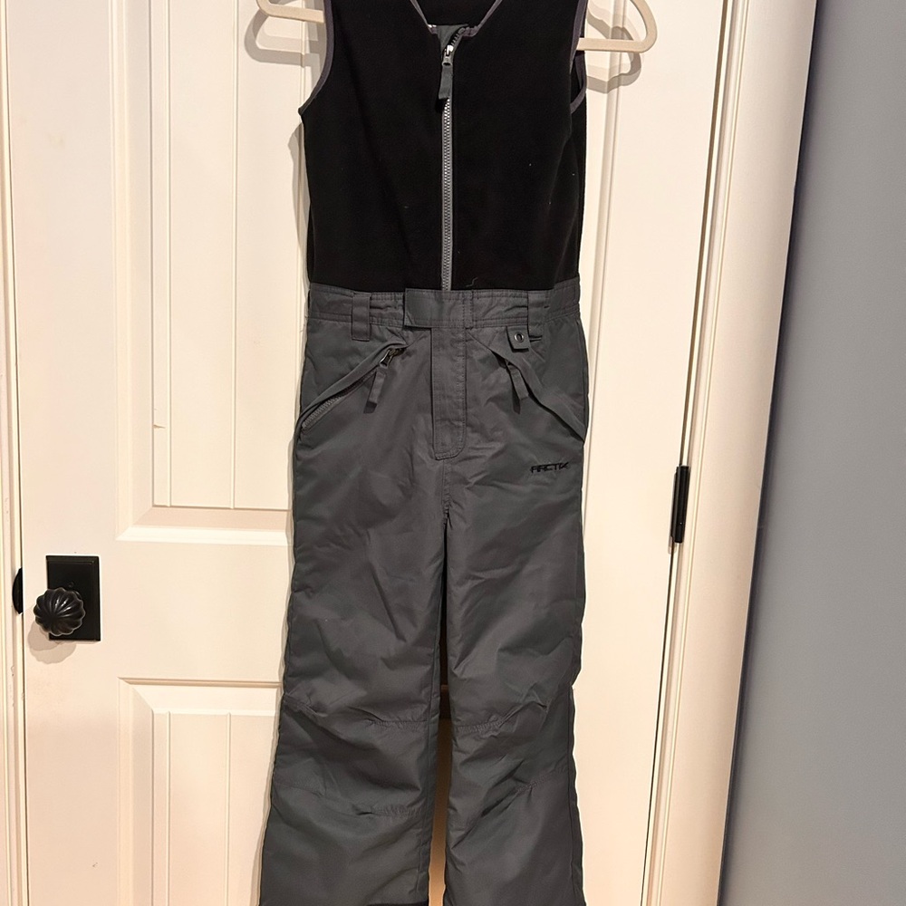 Arctix kids Black snow Overalls